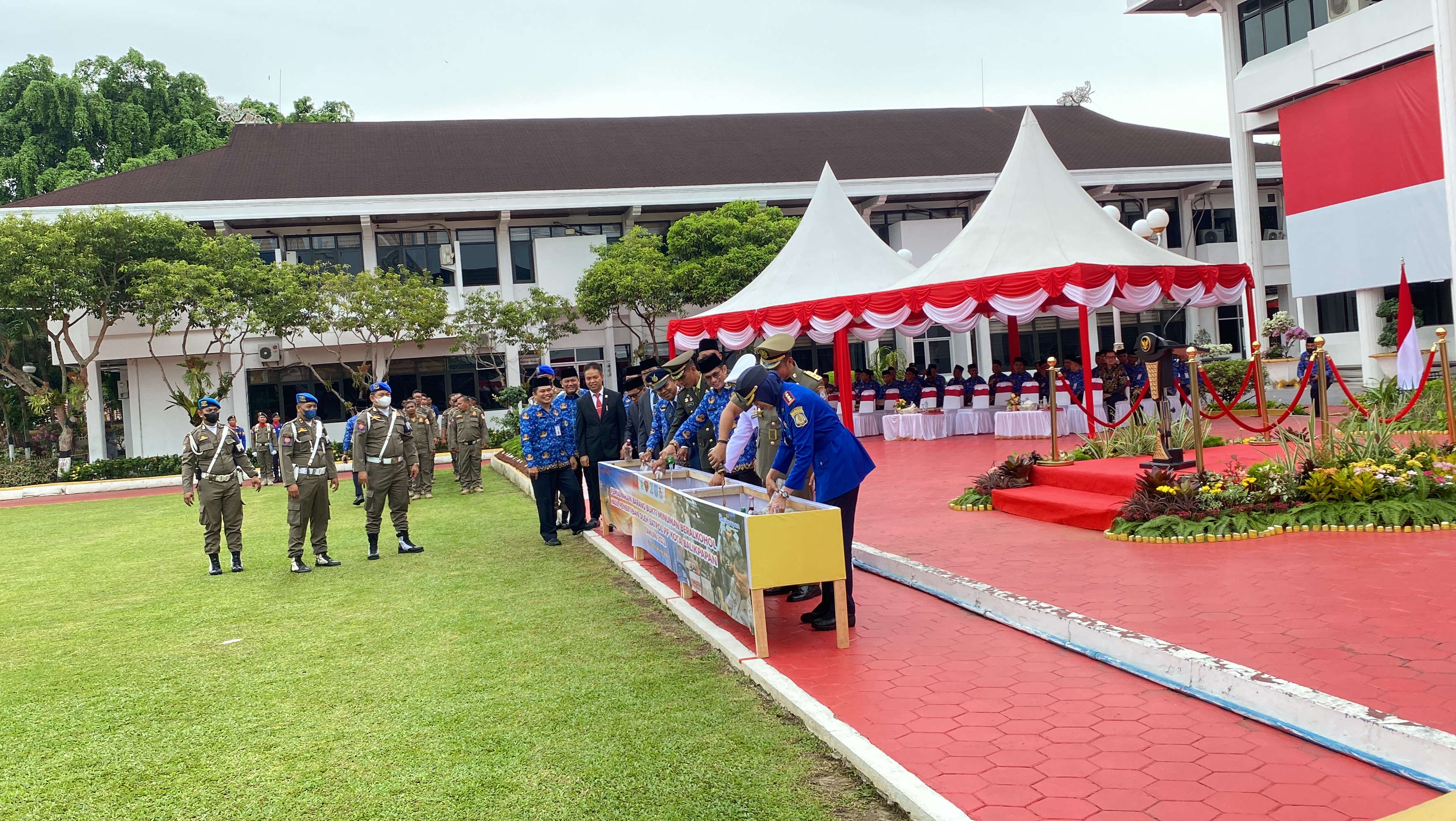 Perayaan HUT Satpol PP, DPK, dan Satlinmas: Sinergi dalam Menjaga Keamanan dan Ketertiban Masyarakat Kota Balikpapan