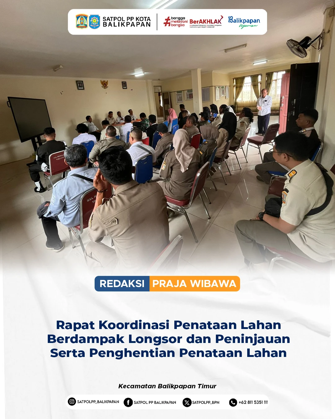 PENIDAKAN PENATAAN LAHAN BERDAMPAK LONGSOR PENIDAKAN PENATAAN LAHAN BERDAMPAK LONGSOR