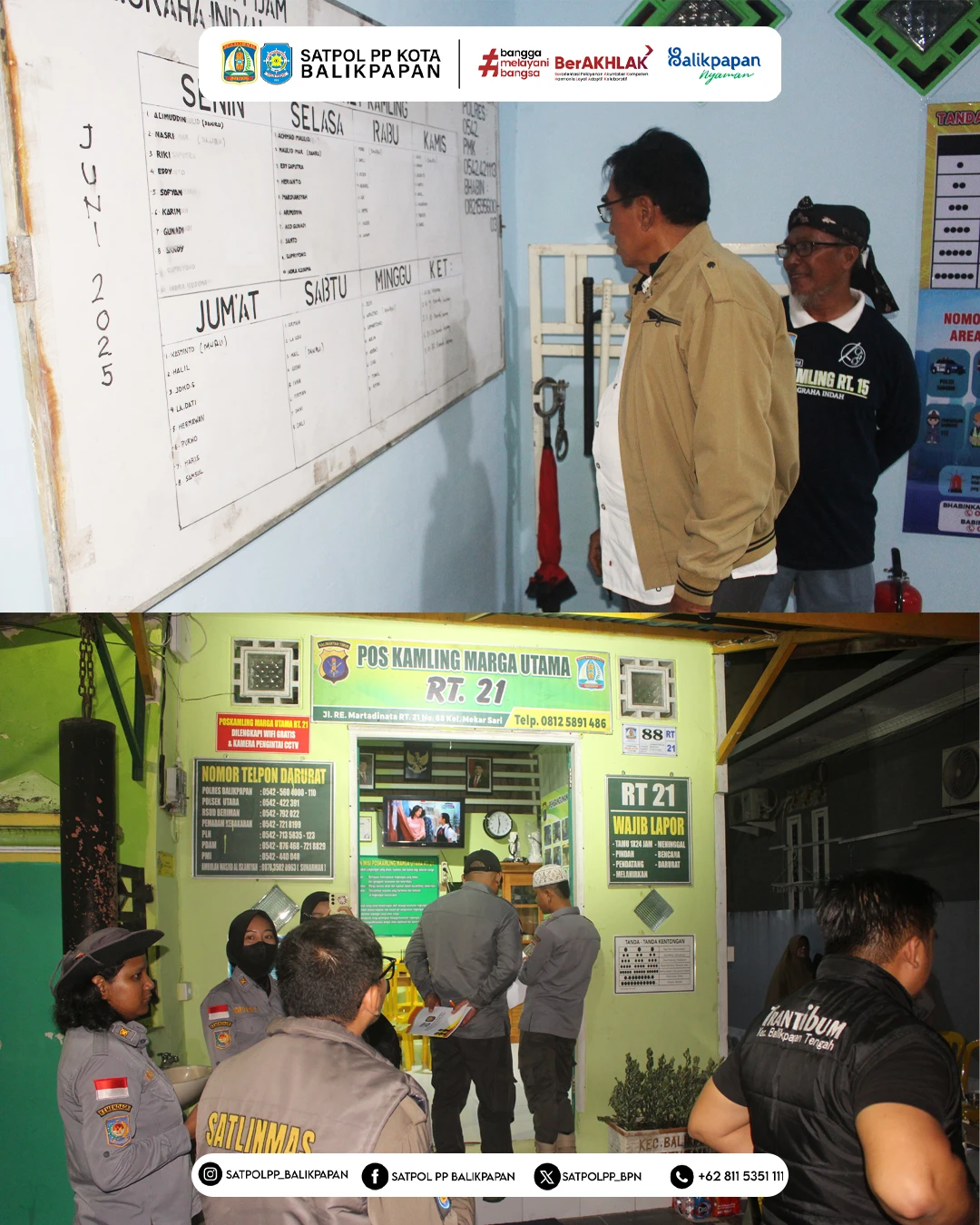 LOMBA DAN PEMBINAAN POS SATKAMLING TAHUN 2025 LOMBA DAN PEMBINAAN POS SATKAMLING TAHUN 2025